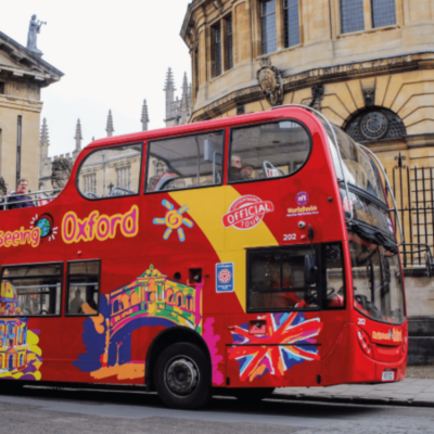 City Sightseeing Oxford - Open Top Bus Tour and Free Optional Walking Tour