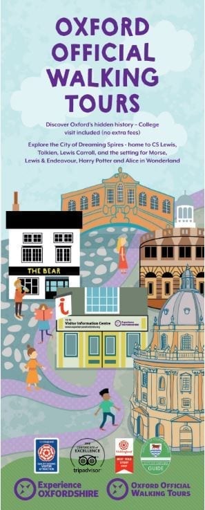 Oxford Official University And City Walking Tour Experience Oxfordshire