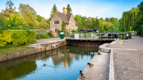 photo of iffley lock oxford