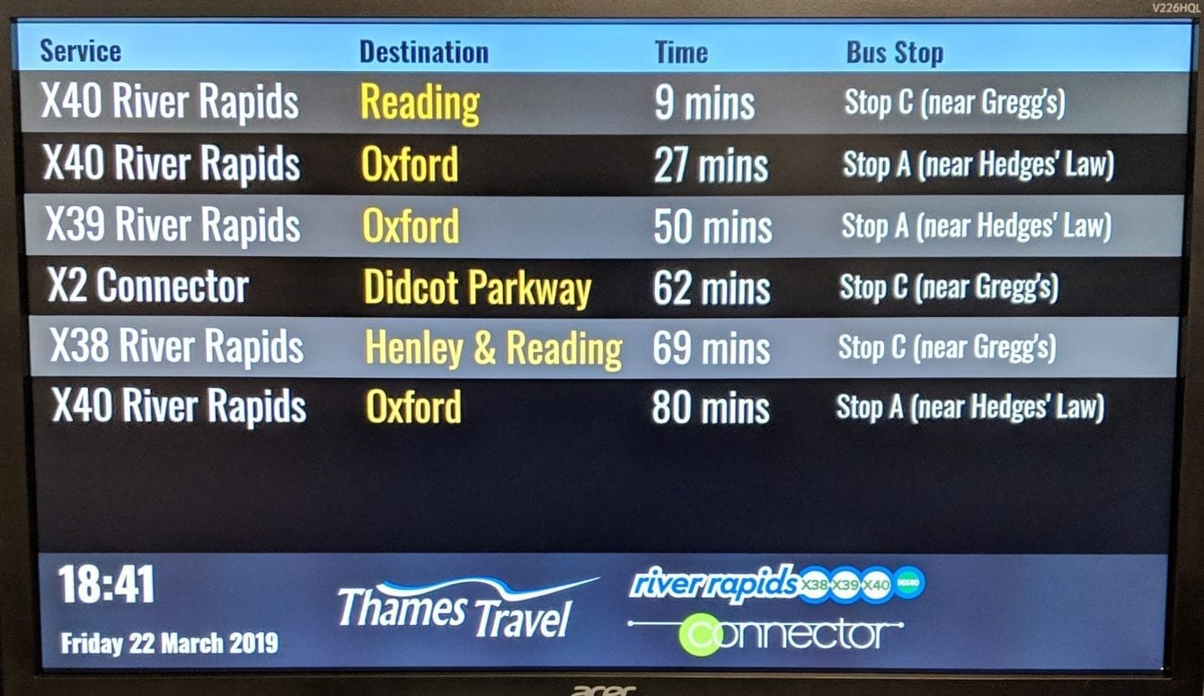 thames travel 11 timetable