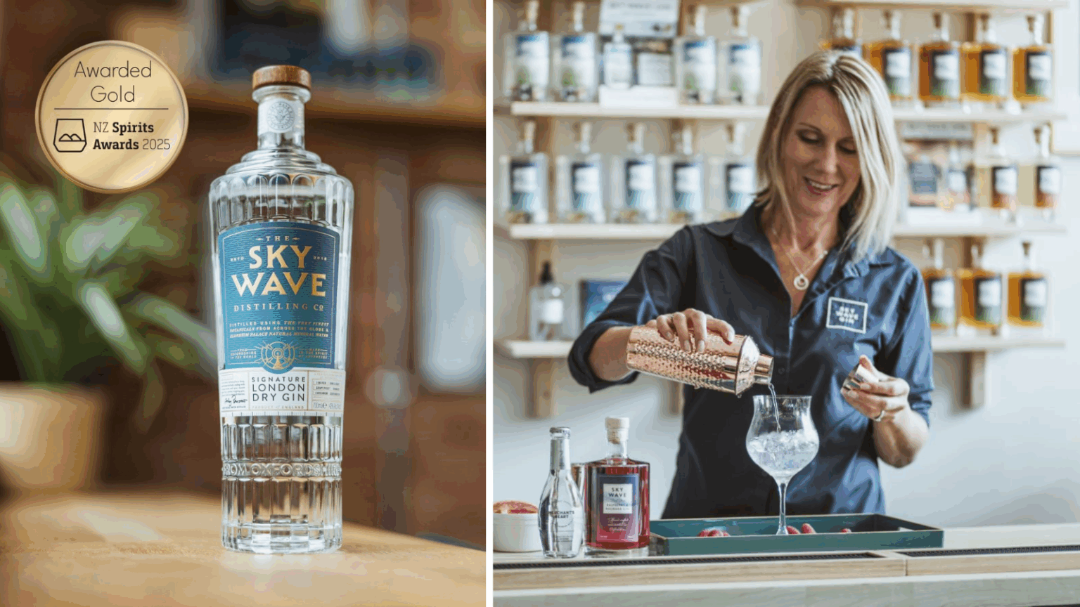 Sky Wave Solidifies Global Leadership in Craft Spirits by Striking Gold ...